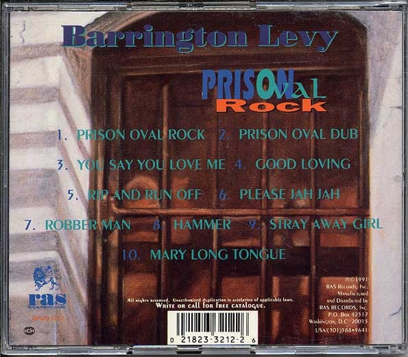 Barrington Levy  ‎– Prison Oval Rock